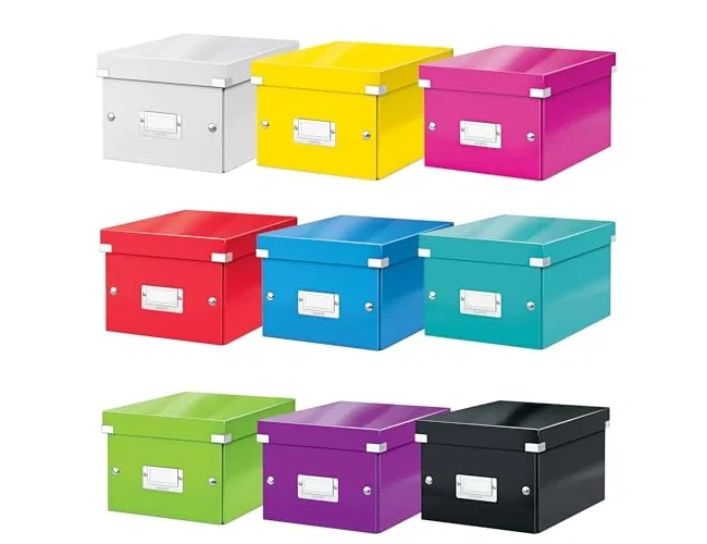 Leitz Caja Click&Store pequeña azul 216x160x282 mm Leitz Caja Click&Store pequeña azul 216x160x282 mm