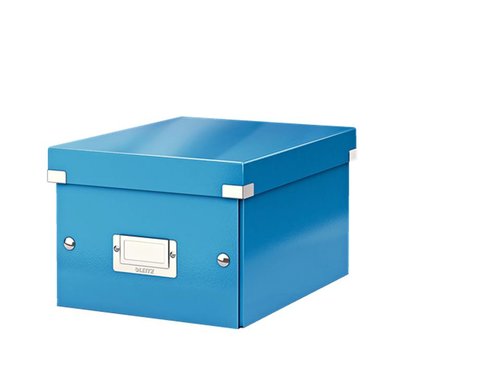 Leitz Caja Click&Store Pequeña Azul 216x160x282 mm Leitz Caja Click&Store Pequeña Azul 216x160x282 mm