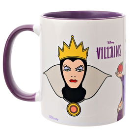 WIDDOP & CO Taza Reina Malvada Villanas Disney 325ml Cerámica