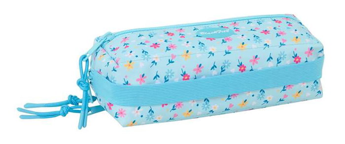 Safta Portatodo triple pequeño con goma elástica 22x8,5x6 cm