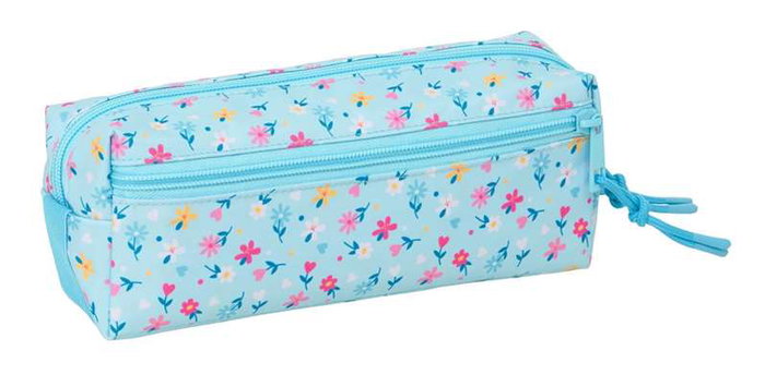 Safta Portatodo triple pequeño con goma elástica 22x8,5x6 cm
