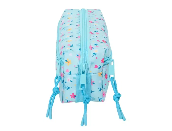 Safta Portatodo Blackfit8 pétalos con Triple Cremallera y Goma Elástica 22cm Safta Portatodo Blackfit8 pétalos con Triple Cremallera y Goma Elástica 22cm