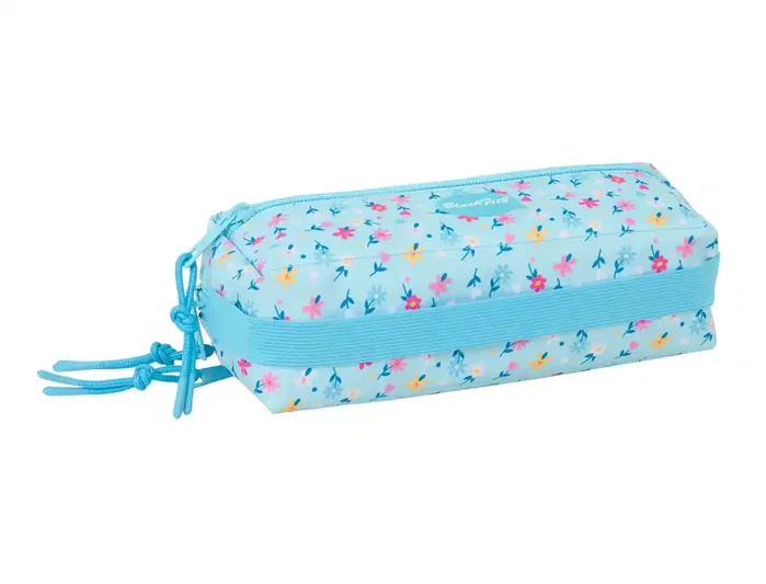 Safta Portatodo Blackfit8 pétalos con Triple Cremallera y Goma Elástica 22cm Safta Portatodo Blackfit8 pétalos con Triple Cremallera y Goma Elástica 22cm