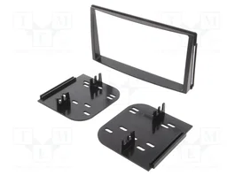 METRA Bastidor de montaje de radio para Kia Optima 2006-2010 2 DIN Negro