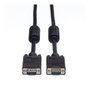ROLINE Cable VGA Monitor 3m HD15 (D-Sub) Macho a Macho con Ferritkern y DDC, Color Negro, Ref. 11.04.5653