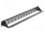 DeLOCK 43278 Patch Panel Keystone de 24 Puertos 19 Pulgadas