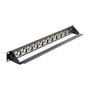 DeLOCK 43278 Patch Panel Keystone de 24 Puertos 19 Pulgadas