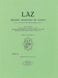 BOILEAU, Laz:método de solfeo 3º acompañamiento - Lambert/Alfonso/Zamacois