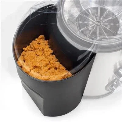 Princess 203040 Licuadora centrífuga 800 W, Negro/Acero inoxidable, 2 velocidades, 1.1 L de zumo, función anti-goteo y fácil limpieza