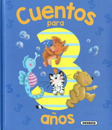 SUSAETA EDICIONES Cuentos para 3 años (6 cuentos)
