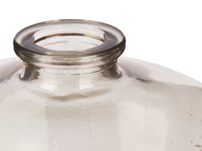 GIFTDECOR Frasco Cristal Diamante Gris