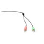 Digitus DA-12202 Headset de oficina On Ear Negro