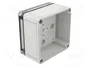 SPELSBERG TK PC 1111-7-TO Carcasa Universal de Policarbonato Gris