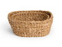 Giftdecor Set 2 Cestos Ovalados 28x22 cm Alga de mar Marron (Set de 12)