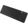 Coolbox Teclado Inalámbrico COO-TEW01-BK con Touchpad Multitáctil, 78 Teclas, Conexión USB 2.4GHz para PC, Portátil, SmartTV, Windows, Mac, Linux, Incluye Receptor