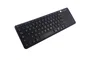 CoolBox CoolTouch Teclado Inalámbrico 2.4GHz Universal QWERTY Español Negro con Touchpad Multitáctil para Smart TV, PC, Mac, Linux