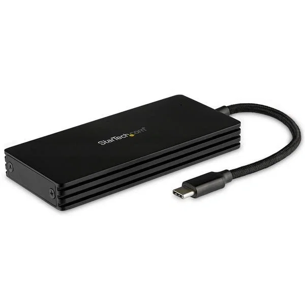StarTech.com Caja USB 3.1 USB-C para SSD M.2 SATA en Aluminio - Negro StarTech.com Caja USB 3.1 USB-C para SSD M.2 SATA en Aluminio - Negro