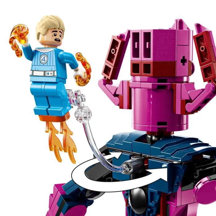 Lego Marvel 76316 Minifigura Los Cuatro Fantásticos contra Galactus Juego para Niños de 9 Años