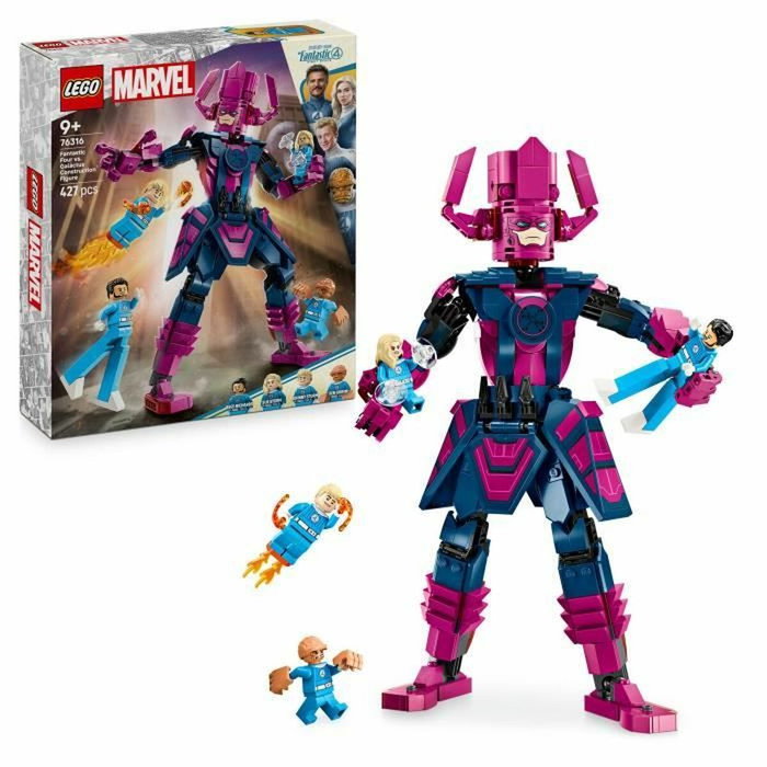 LEGO Marvel 76316 Minifigura de Los Cuatro Fantásticos contra Galactus Juego para niños de 9 años LEGO Marvel 76316 Minifigura de Los Cuatro Fantásticos contra Galactus Juego para niños de 9 años