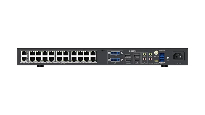 HIKVISION DS-DT60V-03HDI20NO/U Procesador de Pared de Vídeo Negro 1U