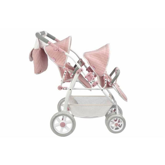 Muñecas Arias Coche Gemelar Universe con Bolso Muñecas Arias Coche Gemelar Universe con Bolso