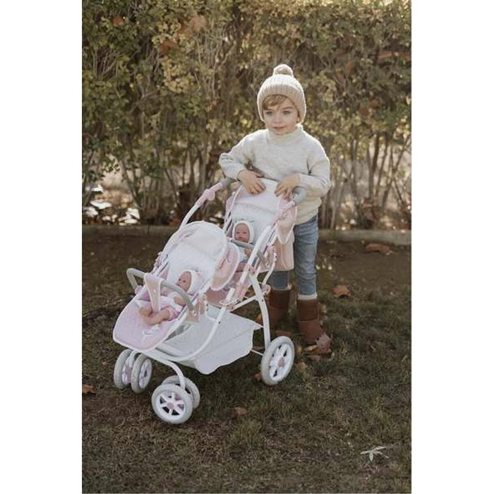 Muñecas Arias Coche Gemelar Universe con Bolso Muñecas Arias Coche Gemelar Universe con Bolso