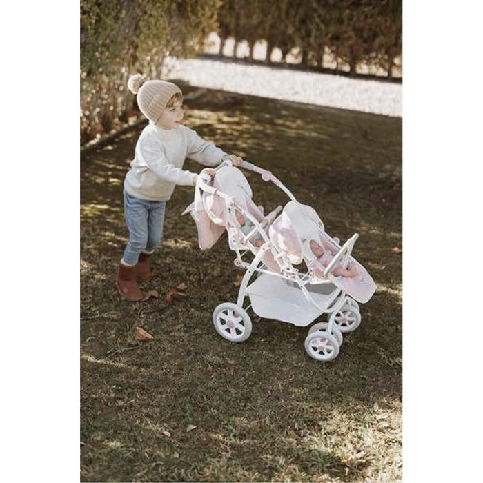Muñecas Arias Coche Gemelar Universe con Bolso Muñecas Arias Coche Gemelar Universe con Bolso