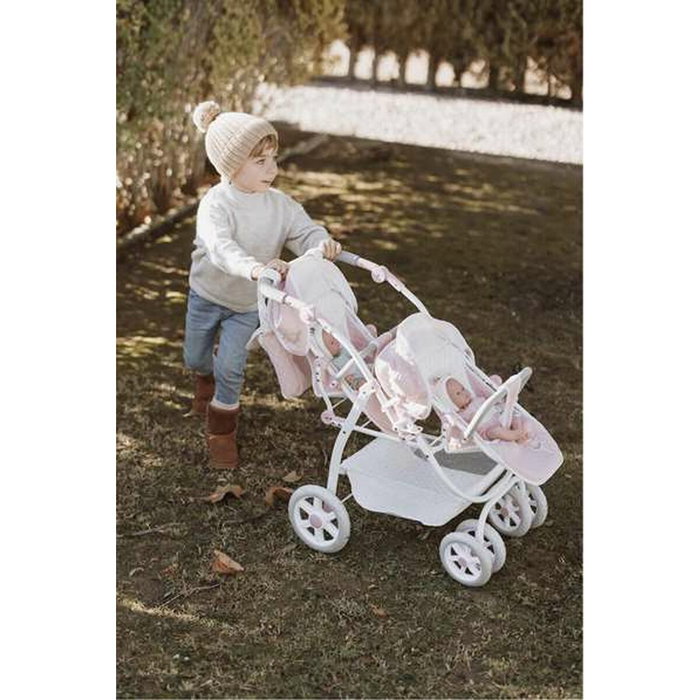 Muñecas Arias Coche Gemelar Universe con Bolso Muñecas Arias Coche Gemelar Universe con Bolso