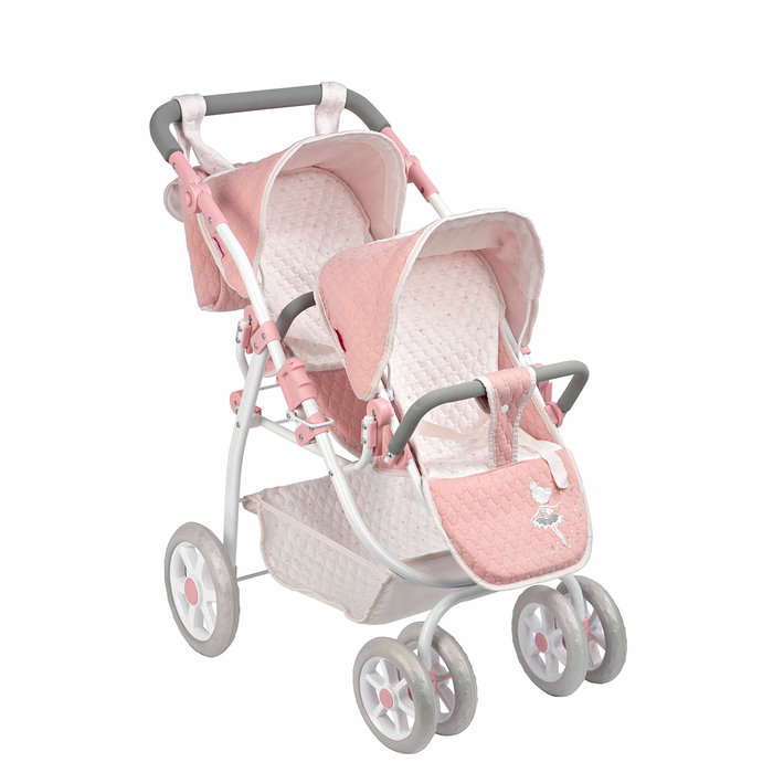Muñecas Arias Coche Gemelar Universe con Bolso Muñecas Arias Coche Gemelar Universe con Bolso