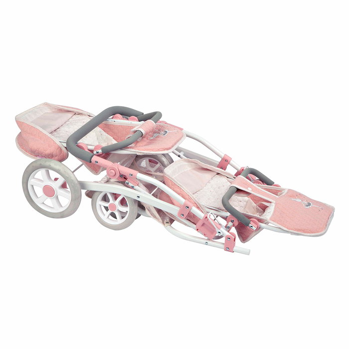 Muñecas Arias Coche Gemelar Universe con Bolso Muñecas Arias Coche Gemelar Universe con Bolso
