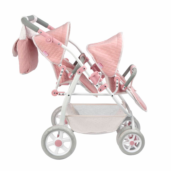 Muñecas Arias Coche Gemelar Universe con Bolso Muñecas Arias Coche Gemelar Universe con Bolso
