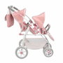 Muñecas Arias Coche Gemelar Universe con Bolso