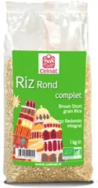 CELNAT Arroz Redondo Integral Bio 1kg