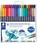 Staedtler Design Journey Estuche de 36 Rotuladores Acuarelables Doble Punta