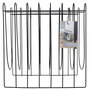 Home Deco Factory Revistero De Alambre Negro 32x26x33 cm