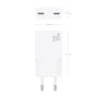 Aisens Cargador GaN 30W con 2x USB-C, Blanco