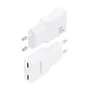 Aisens Cargador GaN 30W con 2x USB-C, Blanco