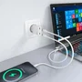 Aisens Cargador GaN 30W con 2x USB-C, Blanco