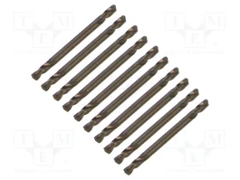 RECA Broca para metal de 3,1 mm de diámetro y 49 mm de longitud