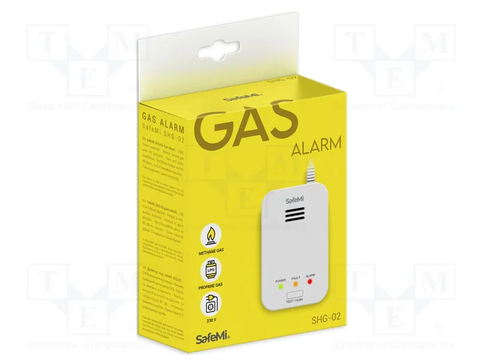 SafeMi SHG-02 Detector de Gas para Metano y Propano-Butano