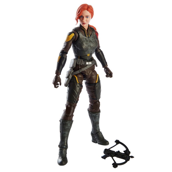 Hasbro Figura Scarlett 20 G.I. Joe Classified Series Snake Eyes: G.I. Joe Origins 15cm Articulada con Accesorios
