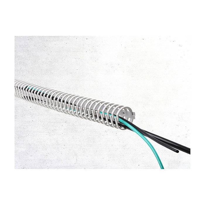 DeLOCK Canal de cables flexible autoadhesivo y atornillable 45 x 46 mm - 50 cm gris DeLOCK Canal de cables flexible autoadhesivo y atornillable 45 x 46 mm - 50 cm gris