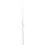 Ixia Rama Crema Fibra Natural Decoración 5 x 0,50 x 190 cm