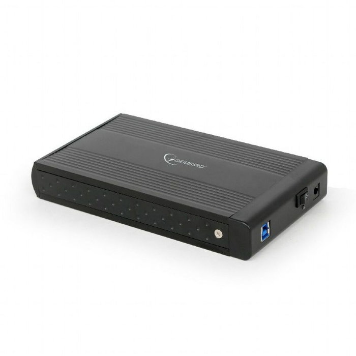 Gembird Caja Externa para HDD 3.5'' SATA USB 3.0 Aluminio Negro Gembird Caja Externa para HDD 3.5'' SATA USB 3.0 Aluminio Negro