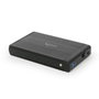 Gembird Caja Externa para HDD 3.5'' SATA USB 3.0 Aluminio Negro