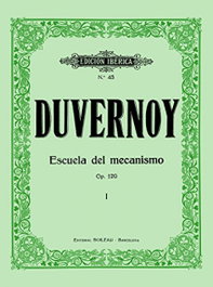 BOILEAU, Escuela del mecanismo Op.120, 15 Est.fáciles, Jean Baptiste Duvernoy