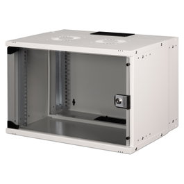 DIGITUS Armario Rack Mural SOHO PRO 7U 19 pulgadas Gris claro