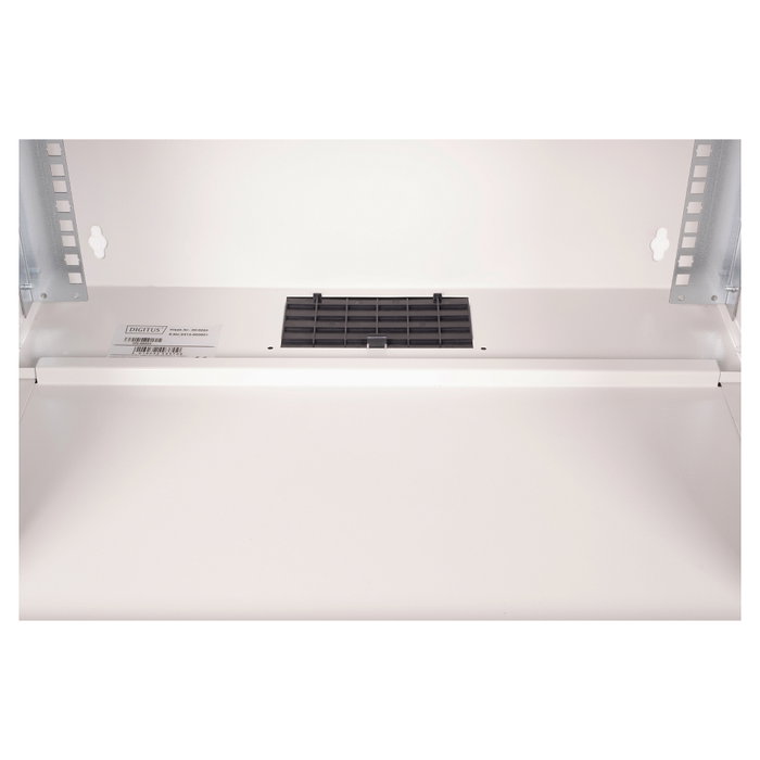 Digitus Armario Rack Mural SOHO PRO, 7U 19", Gris, 540x400x370 mm, Capacidad 60 kg, IP20, Bloqueo Teclado, Gestión Cables, Referencia SOHO PRO 7HE