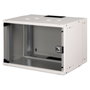 Digitus Armario Rack Mural SOHO PRO, 7U 19", Gris, 540x400x370 mm, Capacidad 60 kg, IP20, Bloqueo Teclado, Gestión Cables, Referencia SOHO PRO 7HE
