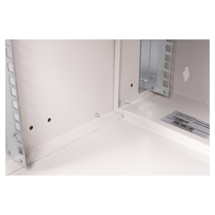 Digitus Armario Rack Mural SOHO PRO, 7U 19", Gris, 540x400x370 mm, Capacidad 60 kg, IP20, Bloqueo Teclado, Gestión Cables, Referencia SOHO PRO 7HE